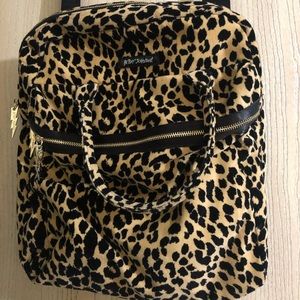 Betsey Johnson Leopard print backpack
